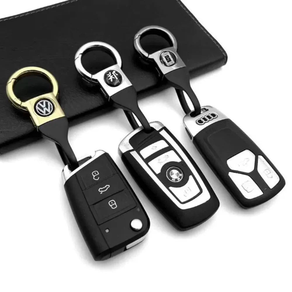 Porte-clés de voiture Premium avec logo