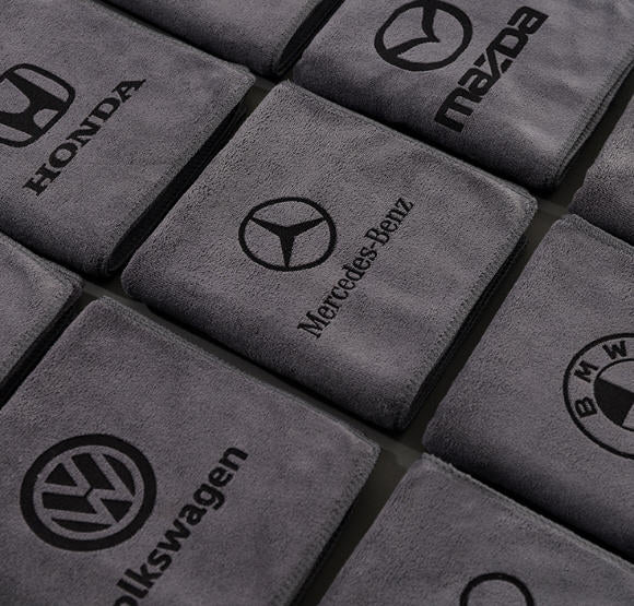 Microvezeldoek met logo - Snelle reiniging