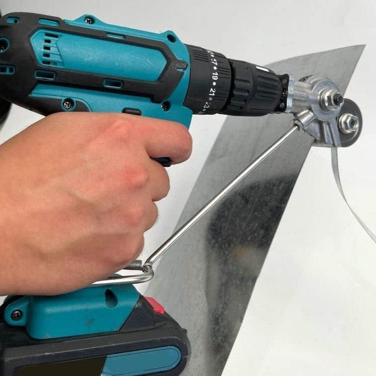 Perceuse à double tête pour couper la tôle - Outil de coupe de précision à 360