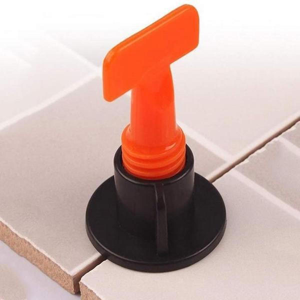 Kit de mise à niveau des carreaux réutilisable - Alignement parfait des carreaux (50 pièces)