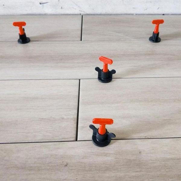 Kit de mise à niveau des carreaux réutilisable - Alignement parfait des carreaux (50 pièces)