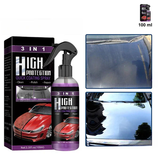 Spray de revêtement rapide pour voiture 3 en 1 à haute protection