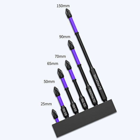 Magnetické šroubovací bity PH2 - protiskluzové, nerezavějící a velmi odolné (25-150 mm)